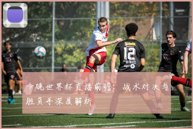 今晚世界杯直播前瞻:战术对决与胜负手深度解析