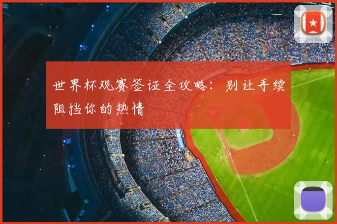 世界杯观赛签证全攻略:别让手续阻挡你的热情